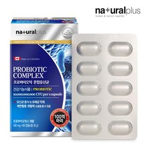 프로바이오틱스 프리바이오틱스 신바이오틱스 람노서스 애시도필러스 프락토올리고당 카제이 장건강 쾌변 식약처 캐나다 직수입, 60정, 1개