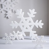 눈결정체 모형 스티로폼, 40cm