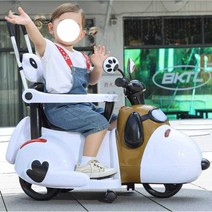 유아전동차 전동유모차 아기 전동차 오토바이 바이크, 화이트파라솔 부모님 원격제어 리모컨