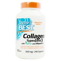 닥터스베스트 콜라겐 타입 1 앤 3 500mg 캡슐, 240개입, 1개
