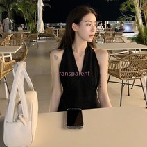 홀터넥원피스 바캉스 리조트룩 해변 롱 원피스gzseQ 증정