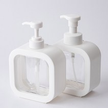 인블룸 1+1세트 주방세제 욕실 디스펜서 공병 500ml (일반형 거품형), 거품형_2개입