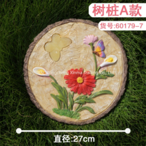 정원디딤돌 전원주택 마당 디딤석 테라스 조경석 꾸미기, AI