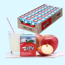 신선한 사과와 우유 매일유업 피크닉 사과주스 (200mL x 48팩), 48팩, 200ml