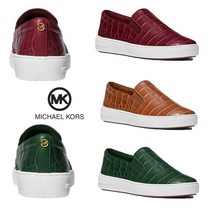 마이클코어스 악어무늬 슬립온 스니커즈