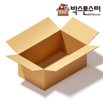 박스몬스터 골판지 택배박스 포장용박스, J-65 (260x260x200) 75매, 1box
