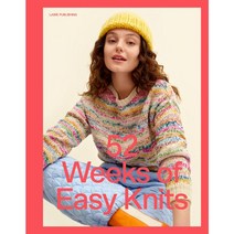 52 Weeks of Easy Knits 손뜨개 영문패턴북, 1개