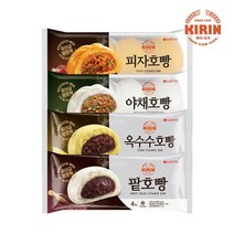 기린 호빵(4개입) x 3팩 세트 / 팥 야채 피자 호빵 골라담기, 기린호빵(4개입) 팥 x 3팩