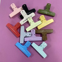 마그넷 냉장고자석 사무용자석 클립형 집게 마그네틱자석 자석클립 영수증, 라벤다