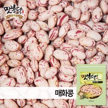 맛봉달 매화콩 얼룩이콩 호랑이콩 강낭콩 울타리콩 새알콩 미국산 22년산, 1개, 3kg