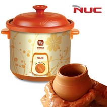 전기냄비 엔유씨3052 황토 세라믹용기 슬로우쿠커 3.5L 대용량72394EA, 본상품선택, 본상품선택
