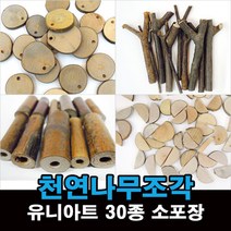 천연나무조각 모음 나뭇가지 만들기 재료, 1, 천연나무조각27번