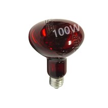 R95 IR 100W 적외선전구 물리치료 한의원 원적외선, 1개