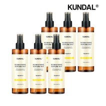 쿤달 퍼퓸 룸 앤 패브릭 섬유탈취제 300ml x6개, 05) 화이트머스크 300ml x6개