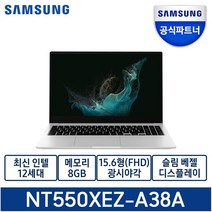 삼성전자 갤럭시북2 15.6 코어I3 12세대 가정용 노트북 인강용 노트북, Z-A38AS, WIN10 Home, 8GB, 250GB, 단일색상(실버)