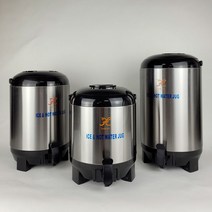 필하이 야외 캠핑 휴대용 보냉보온 스텐물통 워터저그 A타입 10L(실용량 9.5L), A type-10L