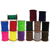 Paracord Planet Shock Cord - 해양 등급 번지 100% 스트레치 습기 자외선 내후성 DIY 프로젝트 타이 다운 레크리에이션 실내 및 실외 (탠 0.3cm x, 3/16 x 25 FT, Woodland Camo