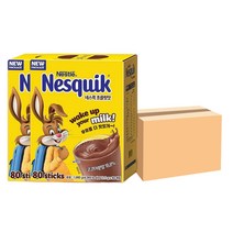네슬레 네스퀵 초킬릿맛 스틱 80T 2박스