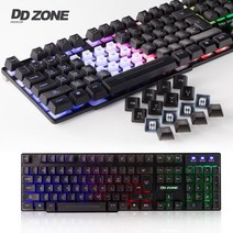 etn DDZONE K-350 LED 게이밍 키보드, 본상품선택, 본상품선택
