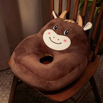 홈데코 방석 키높이 방석 사무실 의자 쿠션 동물 방석