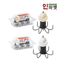 백경 쭈꾸미볼 애자 케미꽂이 갑오징어 에자 야광볼