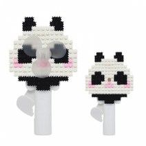 (디머스) 만들기블럭 디폼이지툭툭블럭 손선풍기 만들기 DIY 판디캐릭터