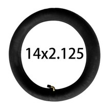전기 자전거 부틸 고무 내부 튜브 금속 벤트 밸브 전자 타이어 액세서리 14x2.125/2.50, 01 14x2 125