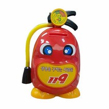 저금통 어린이저금통 화재교육용 캐릭터 소화기저금통, 단품