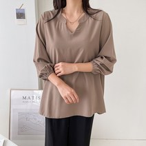 뒷주름 블라우스