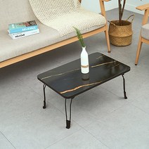 1200x400 로아공방 접이식 책상 테이블 받침대, 내맘대로 블랙, 마블화이트