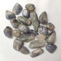 천연 Iolite 크리스탈 스톤 세련된 불규칙한 롤링 미네랄 표본 Cordierite 보석 치유 컬렉션 장식, 02 100g_01 8-15mm