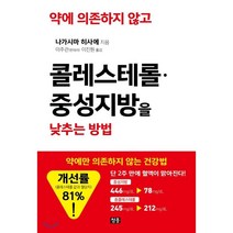 약에 의존하지 않고 콜레스테롤 중성지방을 낮추는 방법:약에만 의존하지 않는 건강법, 청홍, 나가시마 히사에 저/이주관,이진원 역