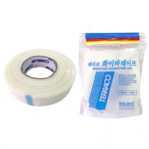 mh_35mm TERRACO 조인트테이프 테라코 90M 화이바테이프 크랙균열보수, 상세페이지 참조
