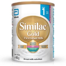 Similac 골드 팜오일 프리 첫 번째 신생아용 분유 씨밀락 영국분유직구 900g, 12묶음