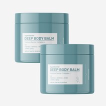 모모쏘우 슈퍼배리어 딥 바디밤 450ml / 고농축 바디크림, 2개