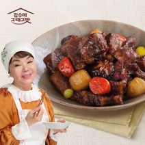 김수미 김수미 그때그맛 뼈없는 소갈비찜 7팩, 단일옵션