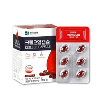 남극크릴오일 크릴새우오일 인지질 불소제거 30캡슐