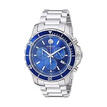 Movado 시리즈 800 크로노그래프 블루 다이얼 남성용 시계 2600141
