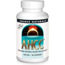 소스 네추럴 AHCC 표고버섯 균사체 버섯 베타글루칸 바이오페린 면역 흑후추 30캡슐, AHCC 30캡슐 1병