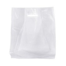 PE 투명 무지 비닐쇼핑백 일반 소 23 x 12 x 35 cm, 단일, 100개