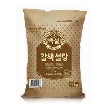 CJ 갈색설탕 15kg, 없음