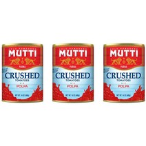 Mutti 무띠 크러쉬드 토마토 Polpa 400g 3팩 Crushed Tomatoes