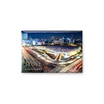 한국 여행마그넷 기념품 동대문 DDP 인테리어자석, 1개