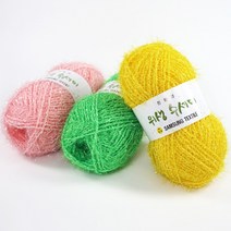 위생수세미/수세미실/털실/뜨개실/손뜨개 프렌즈얀, 727 라이트그린