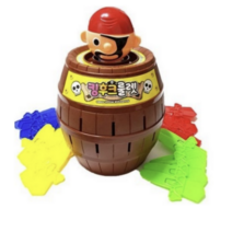 재미존 킹해적 후크 룰렛게임 특대형, 혼합색상 2개