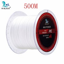 볼링 아대 볼링용품 손목신제품 2019 M 300M 500M 4 가닥 8-80LB 꼰 낚싯줄 PE 다목적 브레이드 라인 와이, 06 White 500M_03 14LB 0.12MM