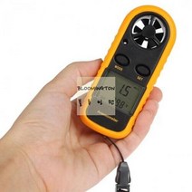 온도계 온도까지 공기의 속도및 측정하는 풍속계 겸용, 야토C GM-816