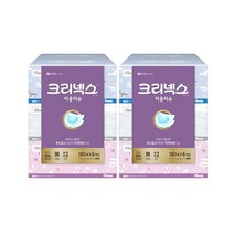 유한킴벌리 크리넥스 180매 무향 6개입 2팩 각티슈, 1개