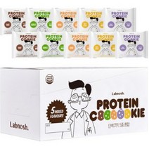 랩노쉬 단백쿠키 믹스 40g x 5종 x 2p 세트, 400g, 1개