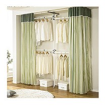 모던행거 커튼4단행거 카키 폭조절(밀폐형), 본상품선택